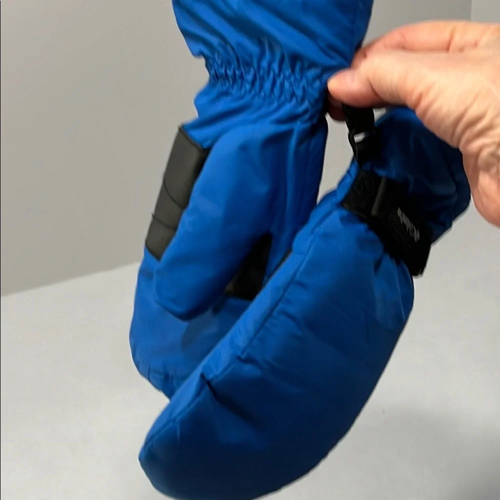 NWOT Columbia Sportswear Youth Kids L Royal Blue Insulated Mittens Winter Sports